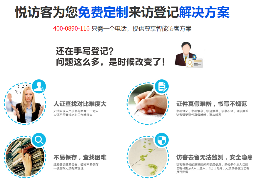 17寸雙屏智能訪客機